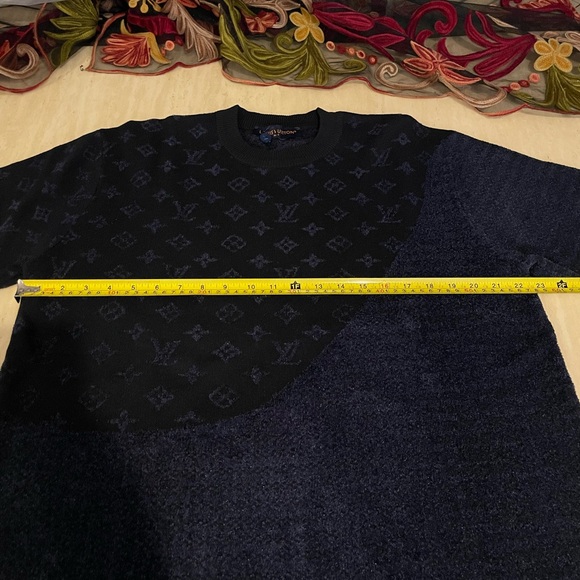 Louis Vuitton Dark Blue Monogram Tee - Picture 2 of 4
